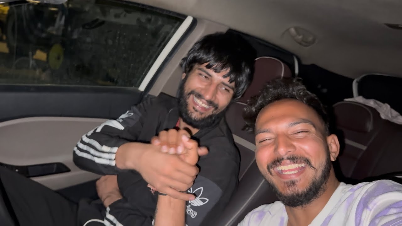 रात को आया मिलने shubham 10 बजे 😄 देखो क्या क्या बातें हुई 