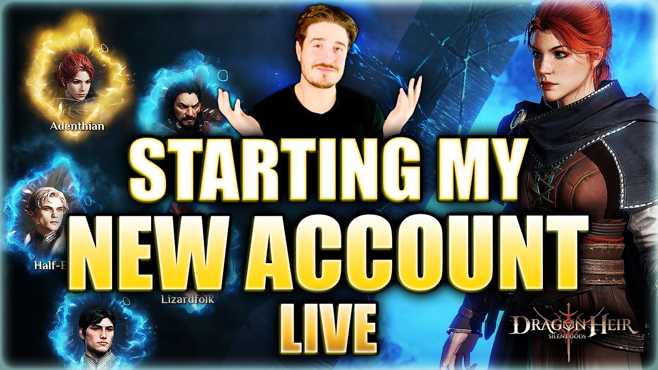 МОЙ НОВЫЙ АККАУНТ! Начинаю с нуля, С ПЕРВОГО ДНЯ в Dragonheir: Silent Gods 🎉 #dhsg