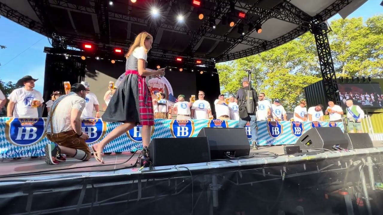2024 Lenny Coyne Memorial Hofbräu USA Men’s Masskrugstemmen Championship Steinholding
