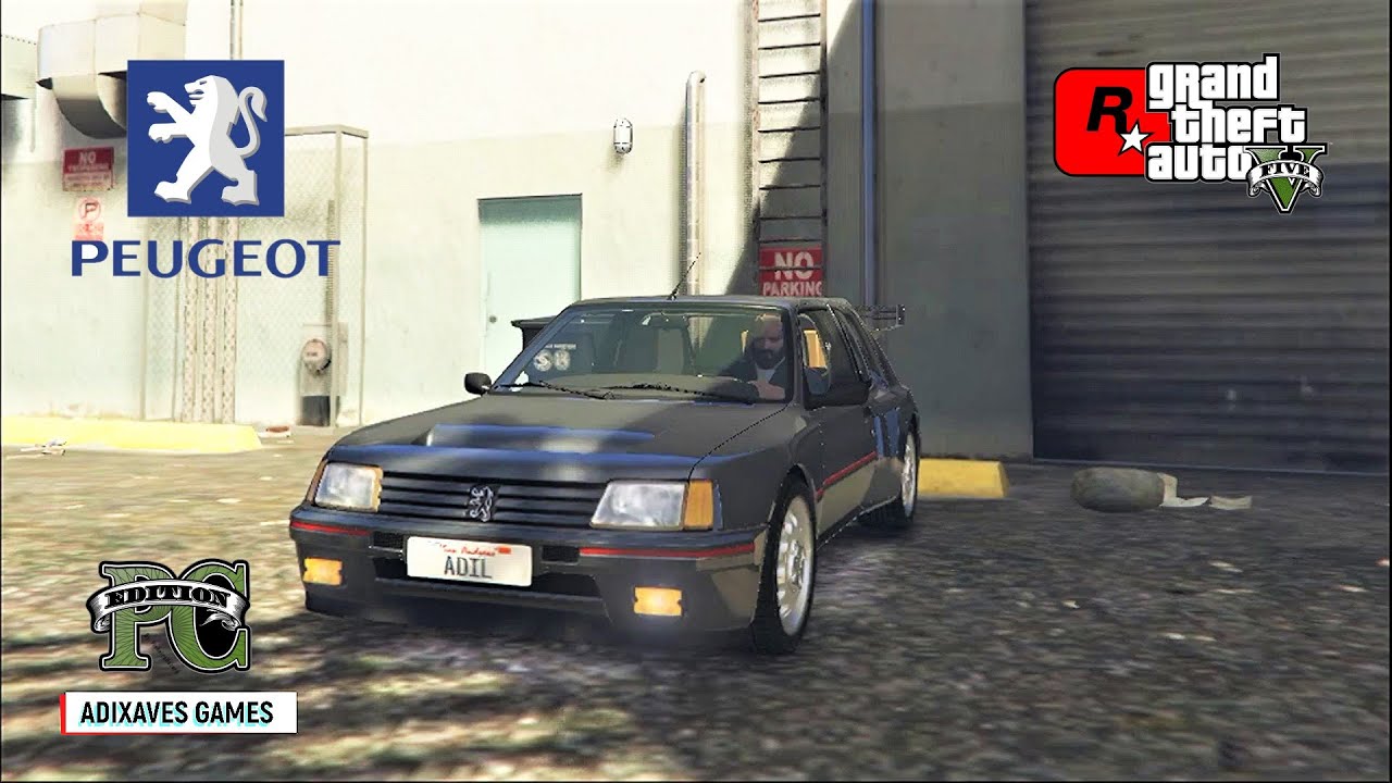 Peugeot 205 Turbo 16 | GTA V Real Life Mods | Vehicle TestDrive Review | GTA 5 Gameplay @ 60FPS
