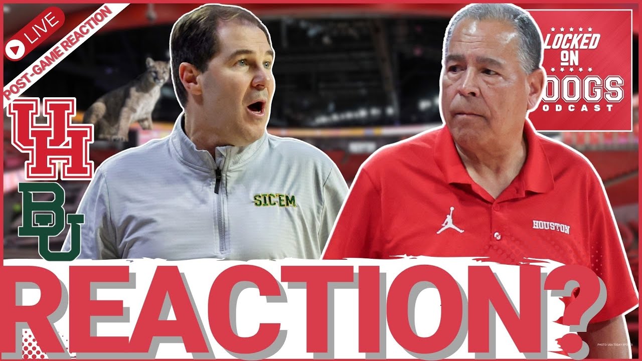 MADNESS? Sampson, Houston Host Baylor to Open March! CHAOS in Big 12? LIVE Post Game Reaction