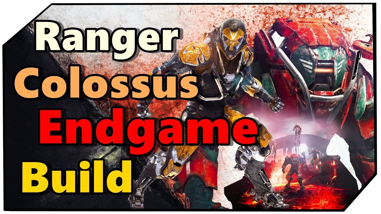 Anthem - Ranger Colossus meine Endgame Builds - Grandmaster 1 2 3 Build - Guide Deutsch GER