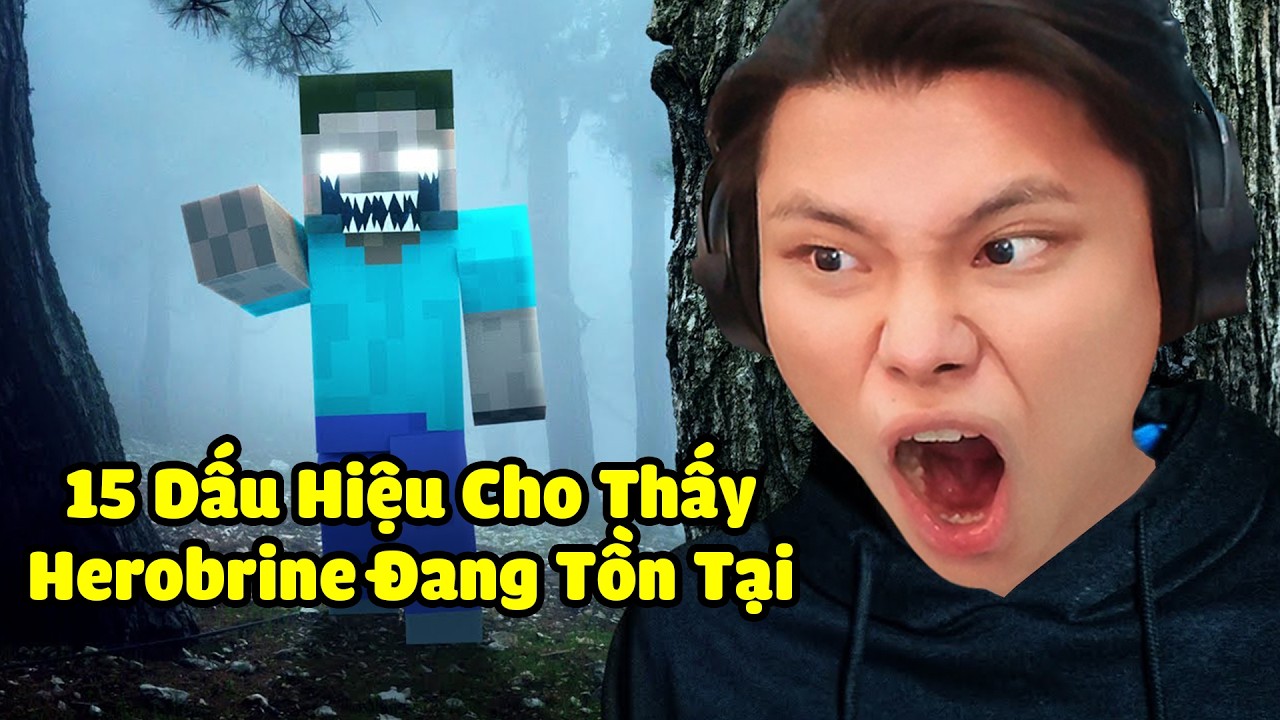 JAYGRAY SỢ HÃI VÌ 15 DẤU HIỆU CHO THẤY HEROBRINE ĐANG TỒN TẠI TRONG THẾ GIỚI MINECRAFT*MA MẮT TRẮNG