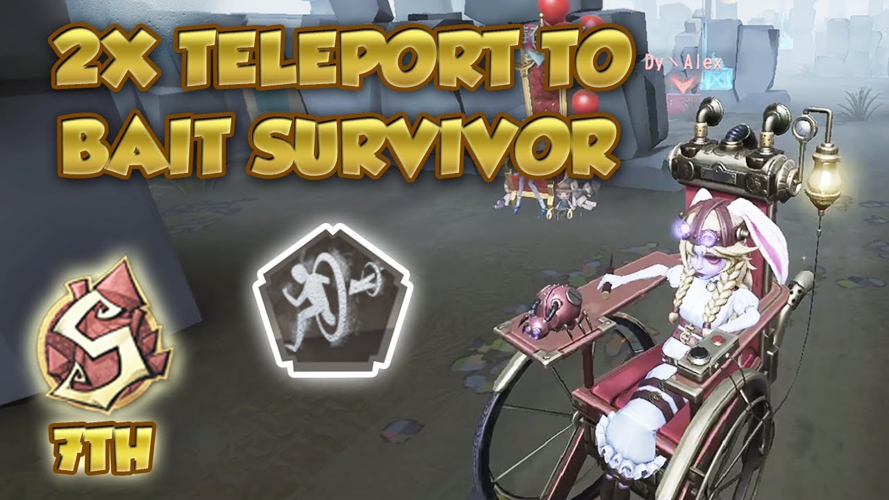 #60 Teleport To Bait Survivor? | Identity V | 第五人格 | アイデンティティV | Sculptor