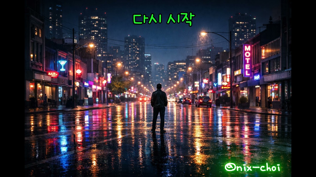[RETRO POP] 다시시작  -자작곡 - NIX #노래#음악#리셋