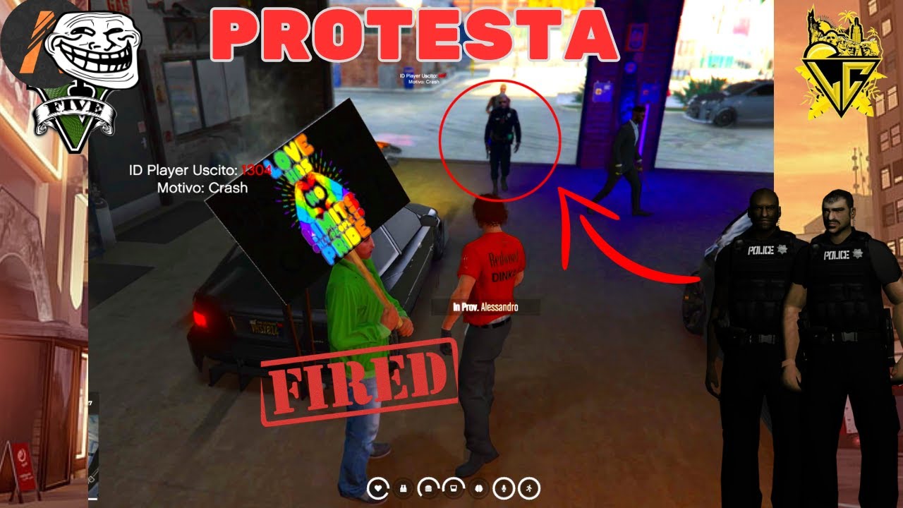 LICENZIATO su GTA RP | TROLL ITA