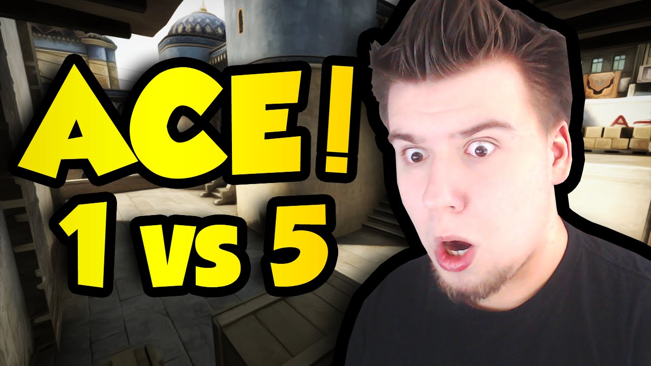 SAM NA PIĘCIU! ACE 1vs5! (CS:GO)