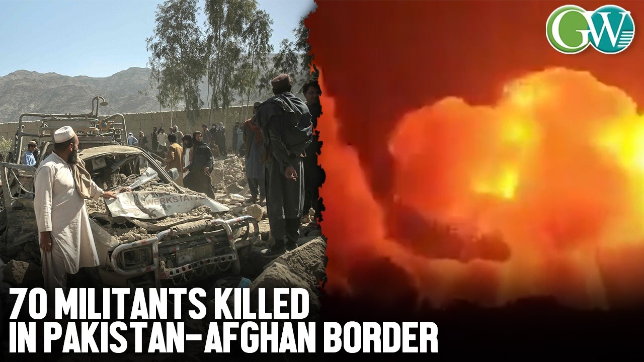 PAKISTAN CLAIMS AT LEAST 70 MILITANTS KILLED IN STRIKES ALONG AFGHAN BORDER