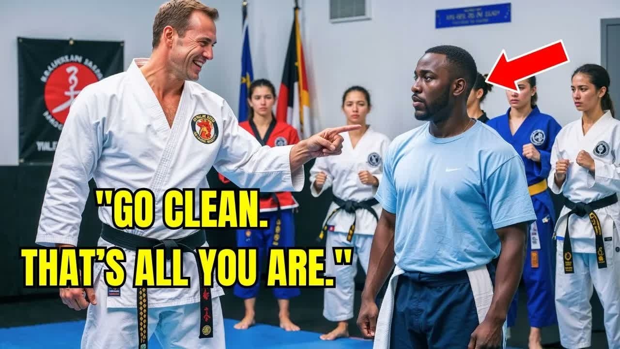 Black Belt Asked a Black Janitor to Fight for Fun — What Happened Next SILENCED Everyone