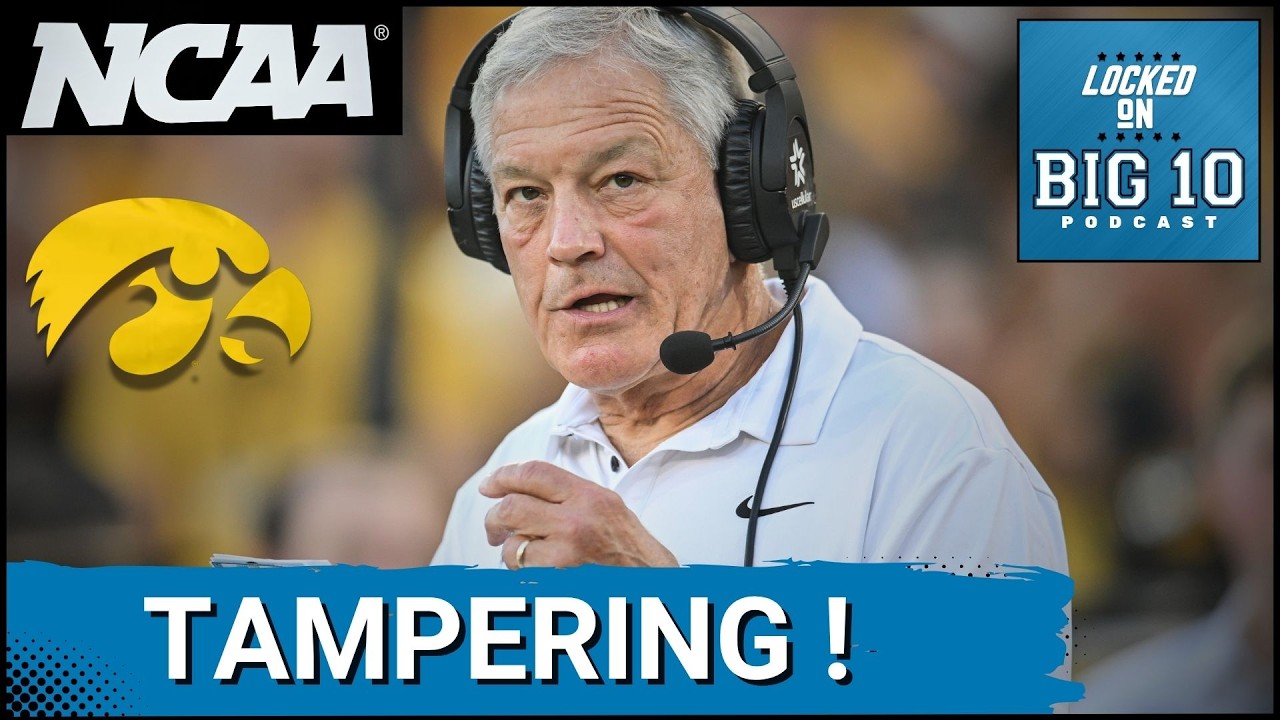 BUSTED! IOWA VACATES 4 Wins for TAMPERING!  Kirk Ferentz NO LONGER Winningest Big Ten Coach!
