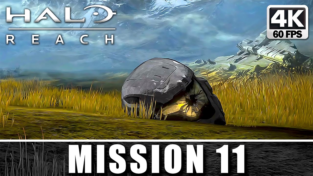 Прохождение Halo: Reach – Миссия 11: Одинокий волк (без комментариев) 4K 60FPS
