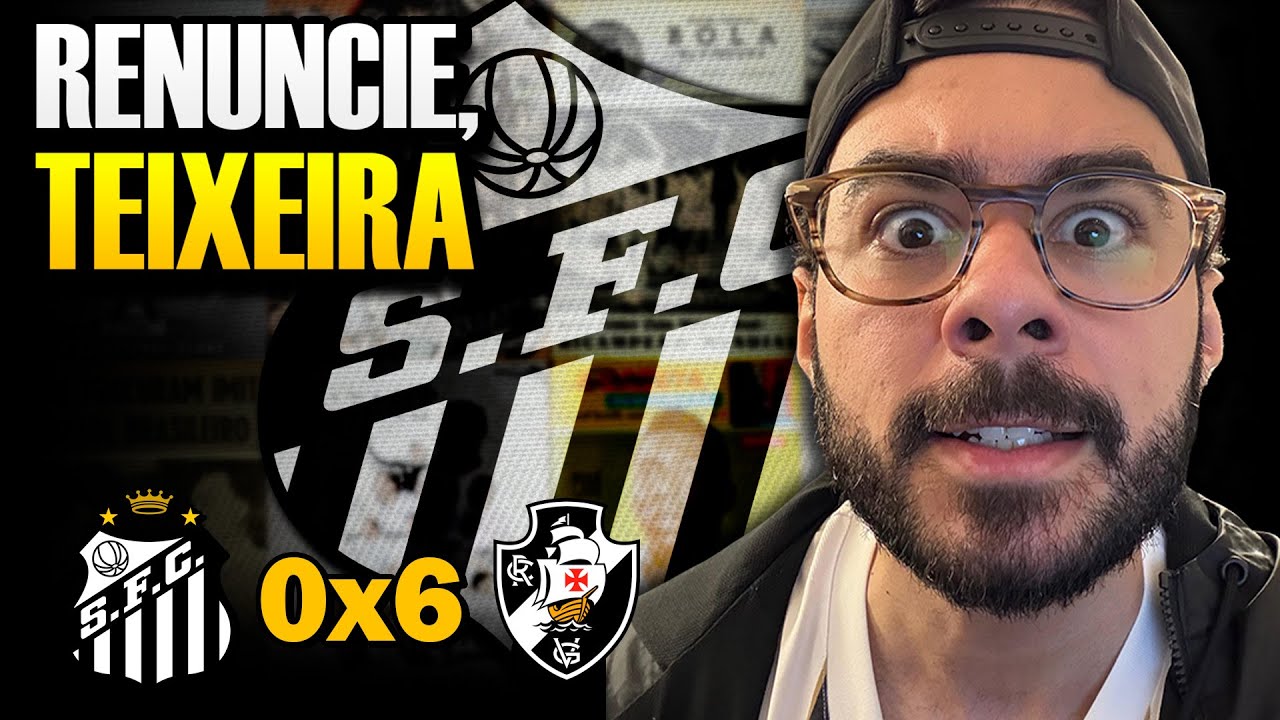🔴 LIVE PÓS-JOGO | Santos 0 x 6 Vasco