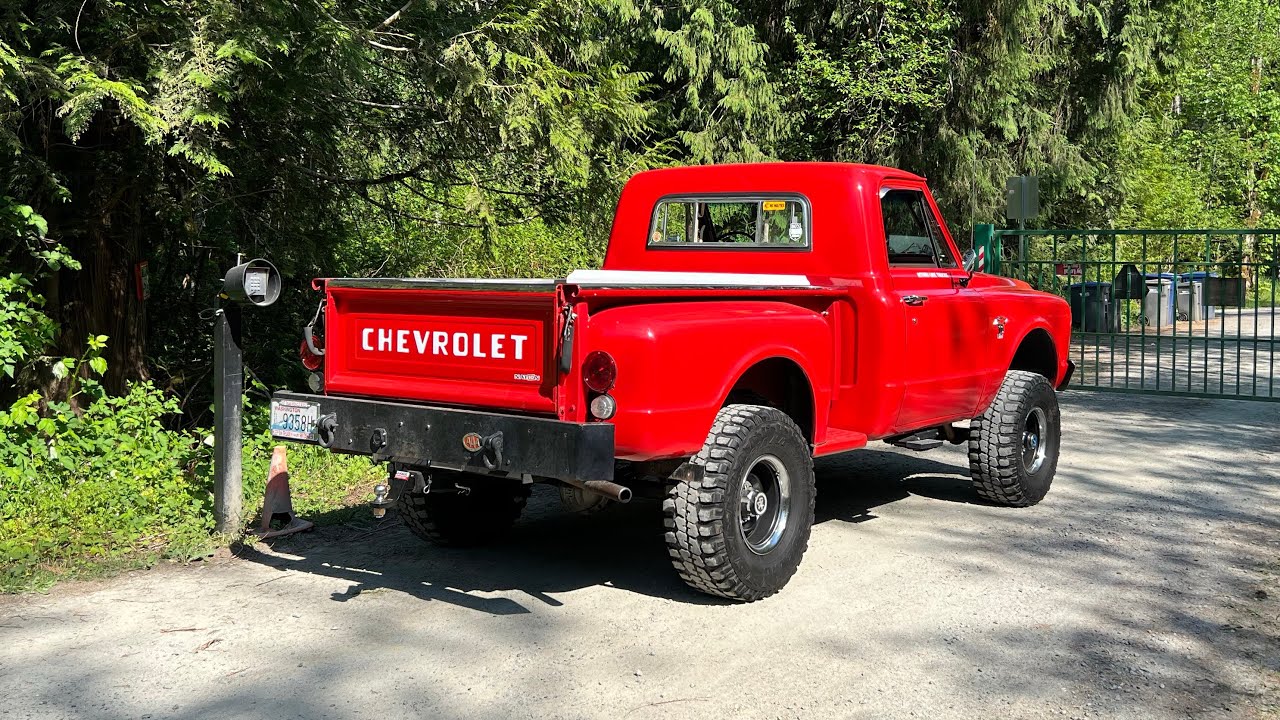 1967 K10 update 20 Offroad design steering box brace SKU GU29001