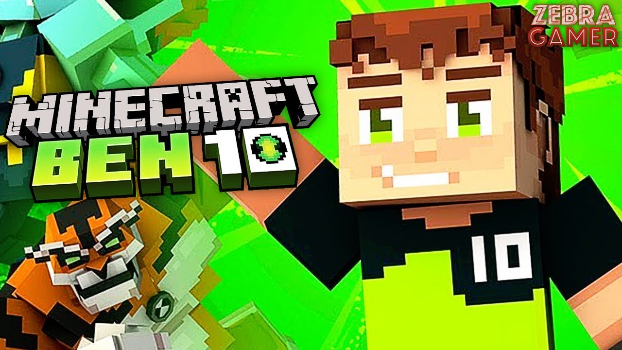Minecraft Ben 10 DLC!! - Веселье зебры в Minecraft