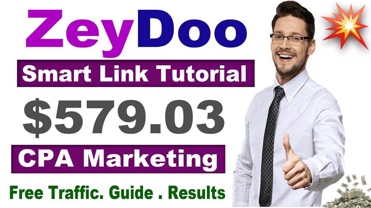 Zeydoo Offer Setup and Smart Link Configuration | FREE TRAFFIC