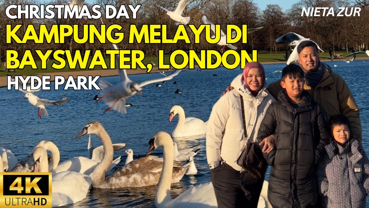 Kampung Melayu Di Bayswater, London | Christmas Day | Hyde Park | Winter Trip | Nieta Zur | SZBLOOMS