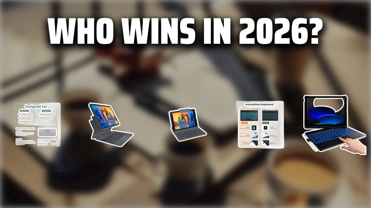 The Top 5 Best iPad Keyboard Case in 2026 - Must Watch Before Buying!