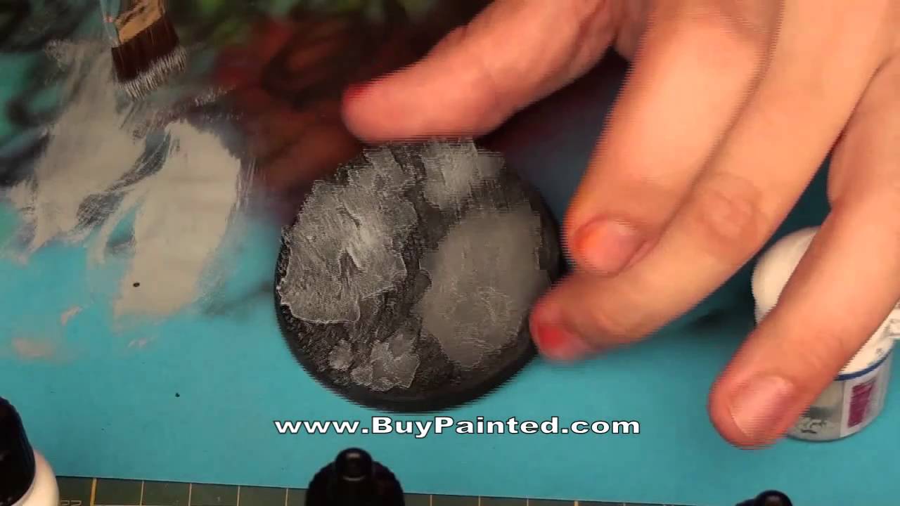 How to make debris base for miniature? | Warhammer 40k  | BuyPainted