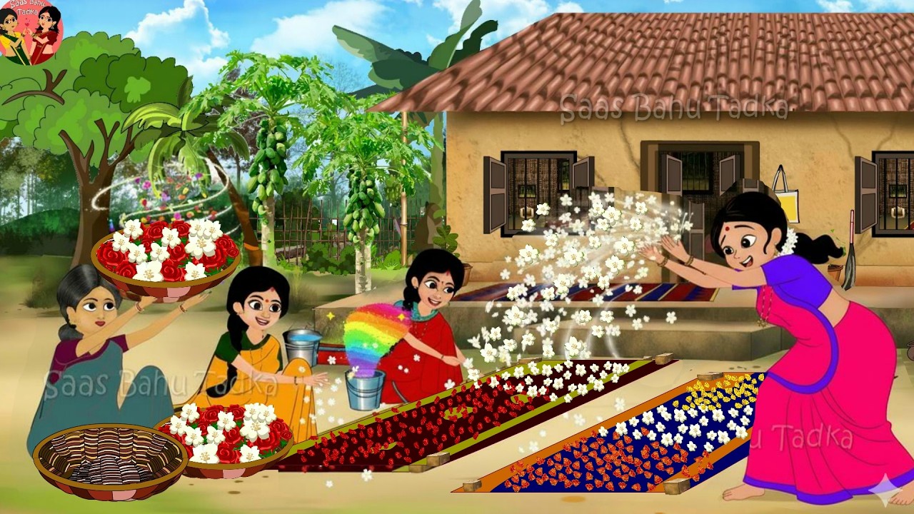 3 गरीब बहू की जुगाड़ वाली होली | 3 gareeb bahu ki jugaad wali holi #saasbahutadka