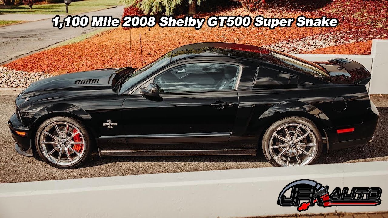 2008 Shelby GT500 Super Snake with 725 Horsepower!