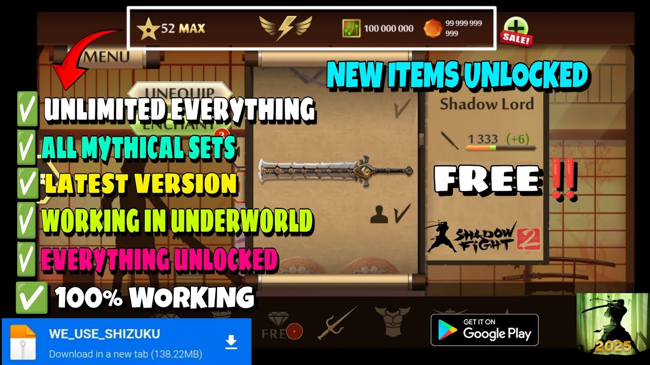 How to Download Shadow Fight 2 Mod Apk Latest Version Everything Unlocked in 2026 