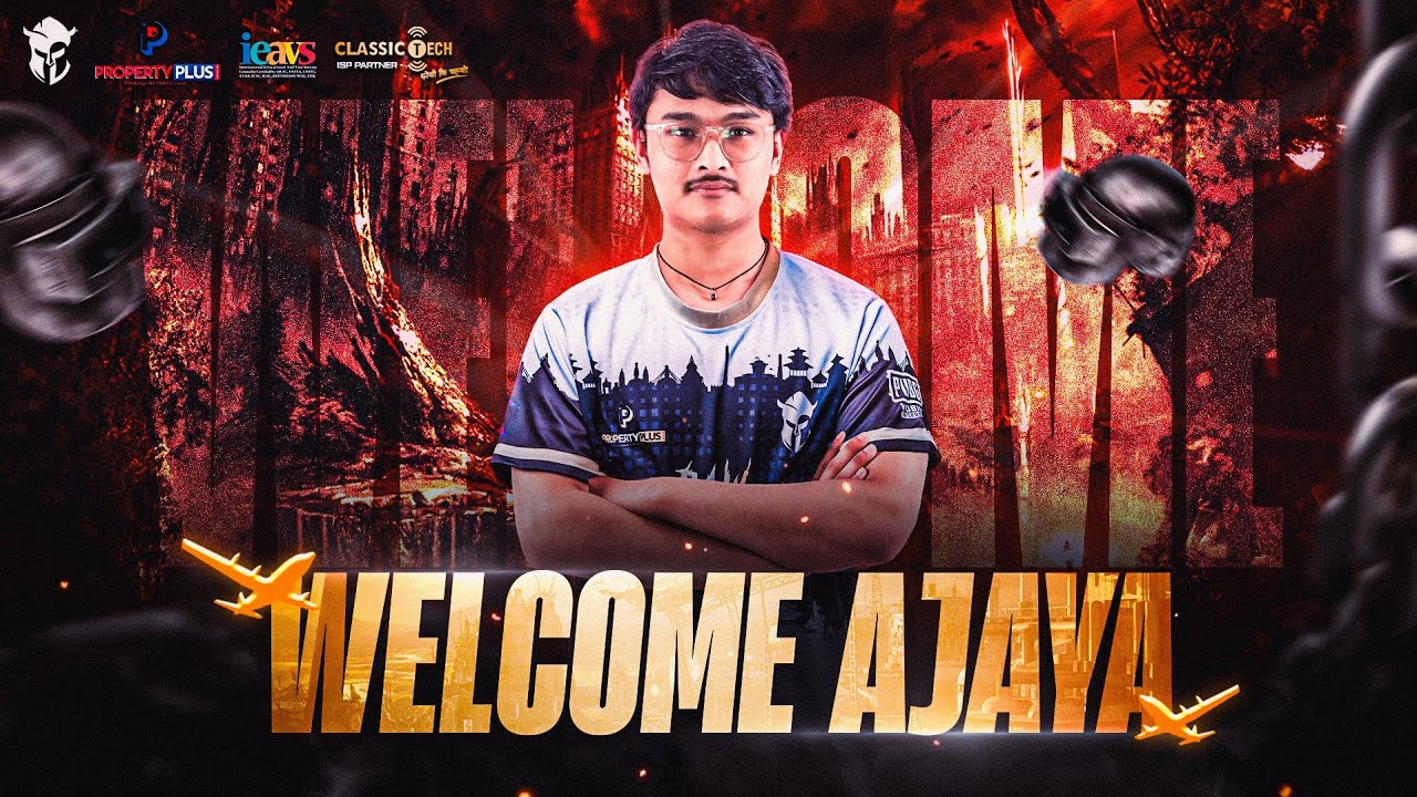 Welcome @AJAYA_STHA1 to Raw Esports | The Rising Star⭐