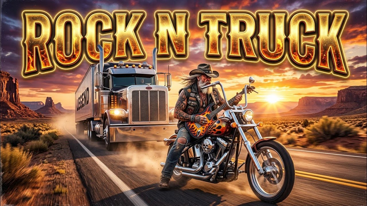 Golden Desert Sunset Drive | Country Rock Road Anthems.