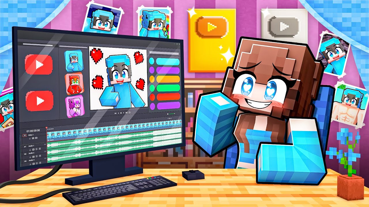 Una YouTuber se Enamora de Mi en Minecraft!