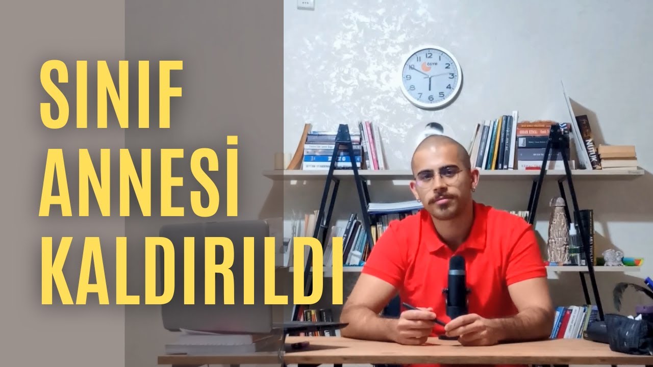 Sınıf Annesi Kaldırıldı - Peki Çözüm?