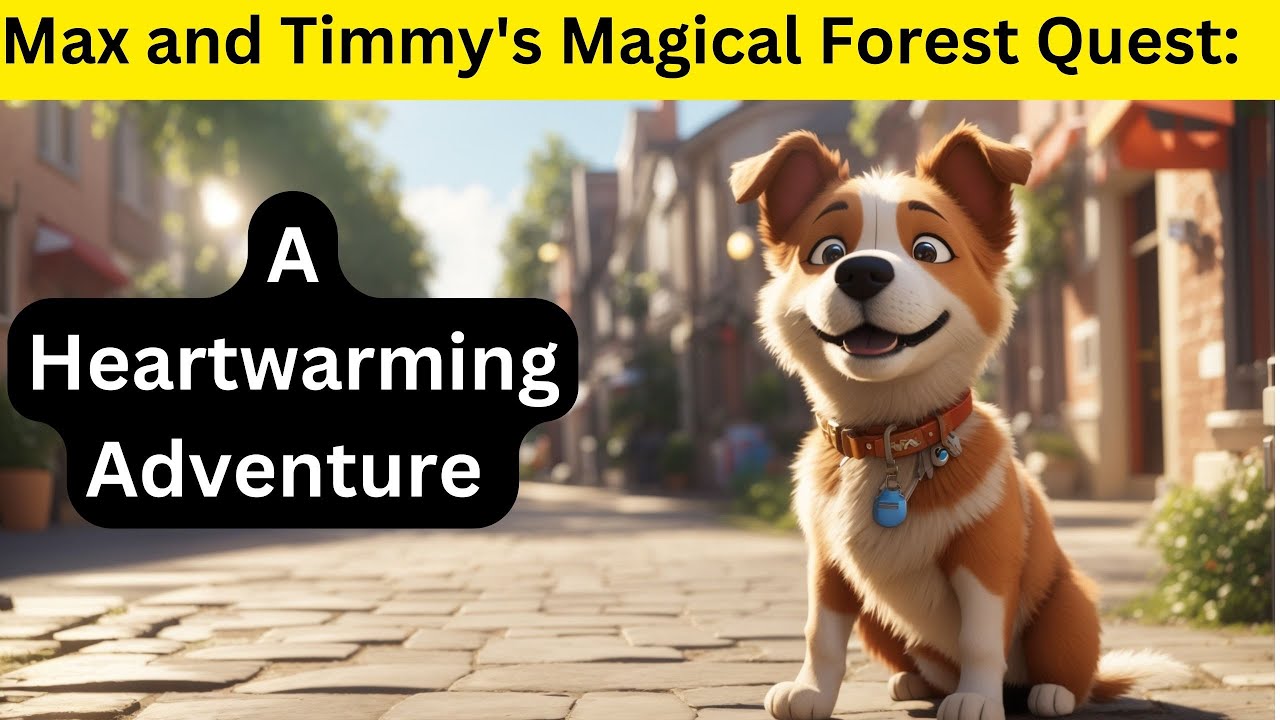 Max and Timmy's Magical Forest Quest: A Heartwarming Adventure | Animation Kids Story 2023