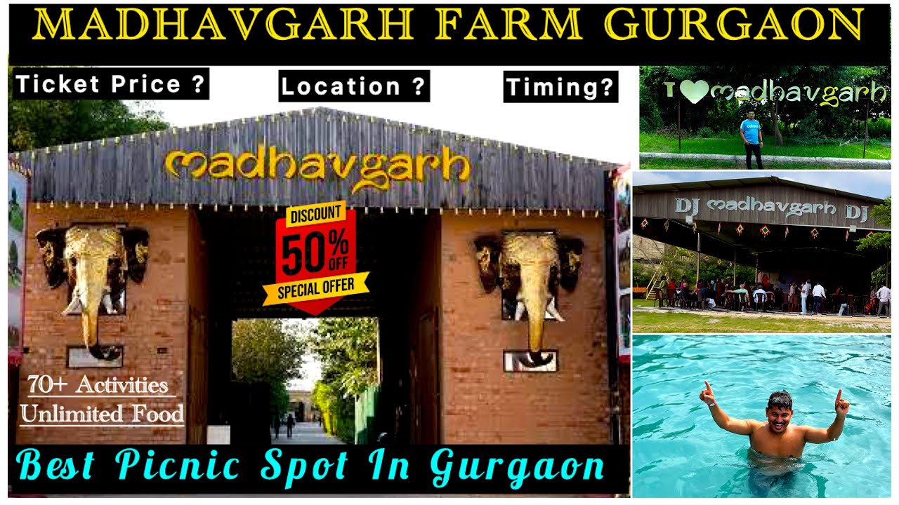 Madhavgarh Farm Gurgaon Part 1 | Best place for day Outing | Madhavgarh Farm Full Tour