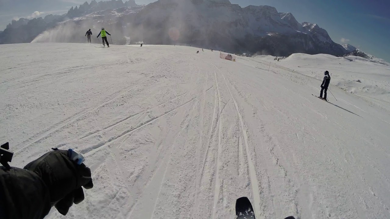 Passo San Pellegrino, Ciadin, January 2019