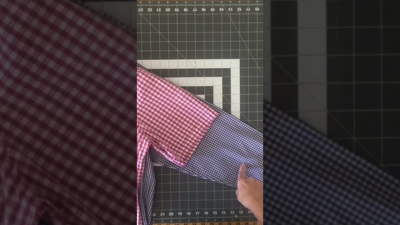How to turn your long sleeve dress shirt into a short sleeve shirt