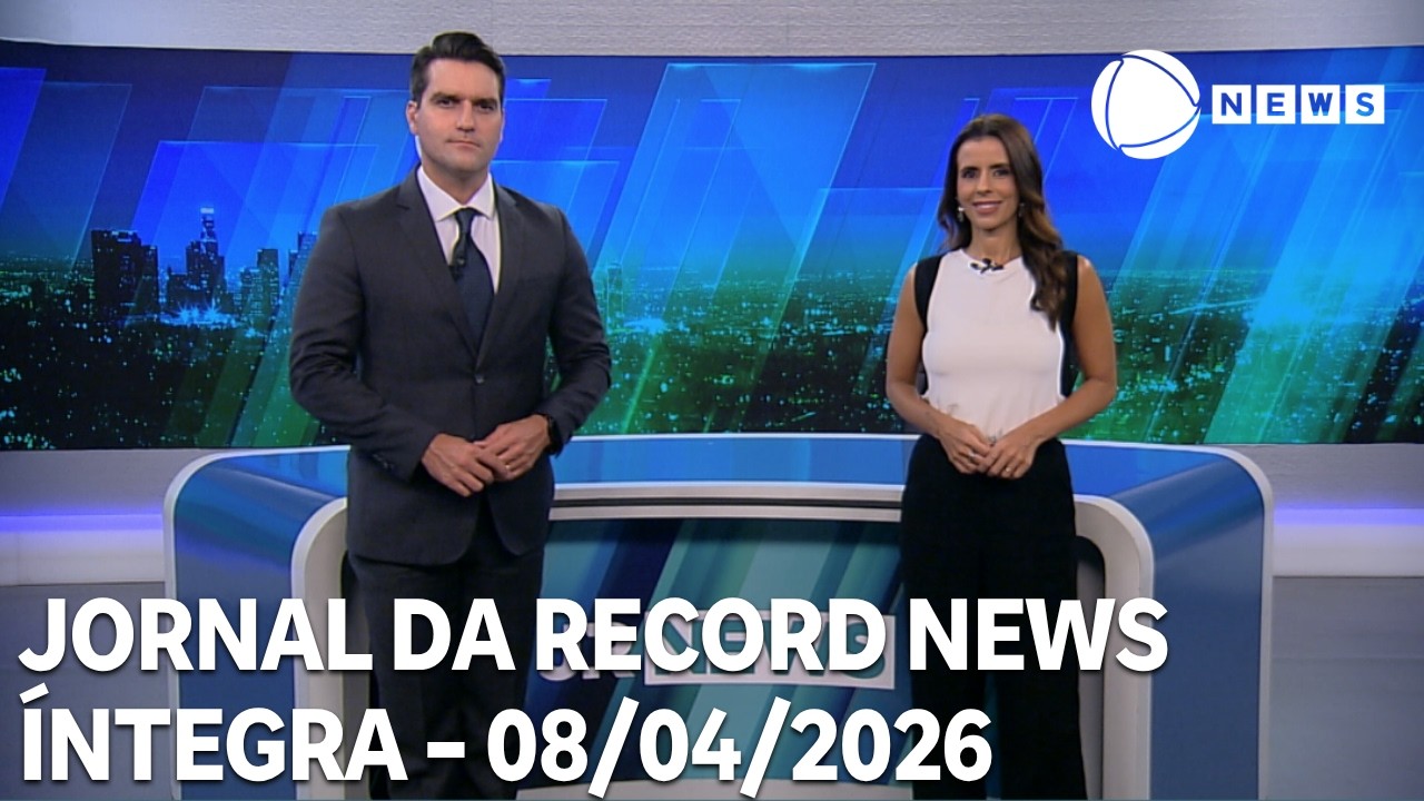 Jornal da Record News - 08/04/2026