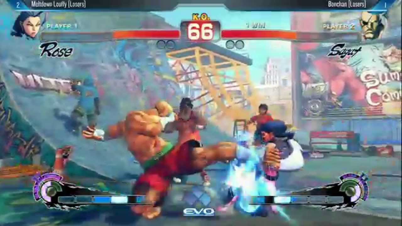[EVO 2014 USFIV Grand Final] Meltdown Louffy (Rose) vs Bonchan (Sagat)