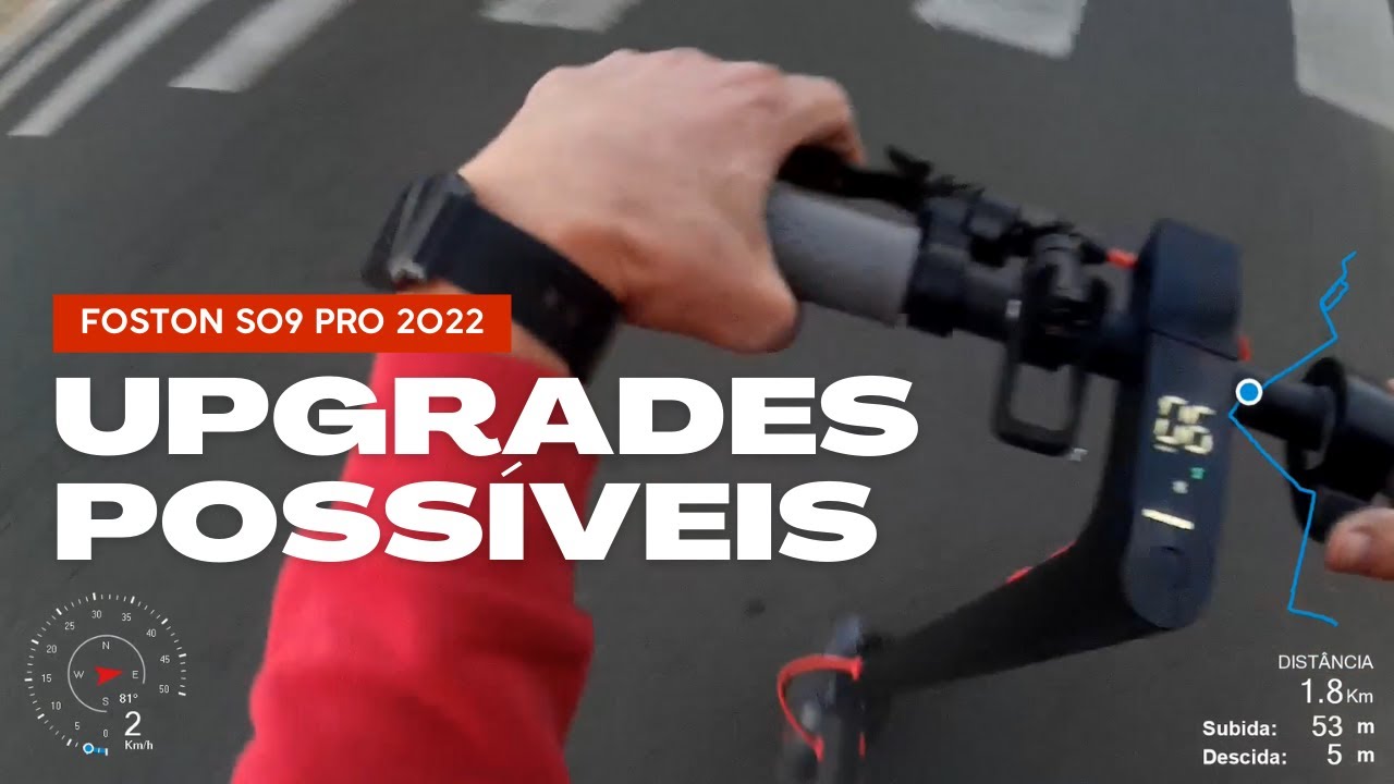 Foston S09 Pro - COMO MELHORAR - Falando sobre UPGRADES