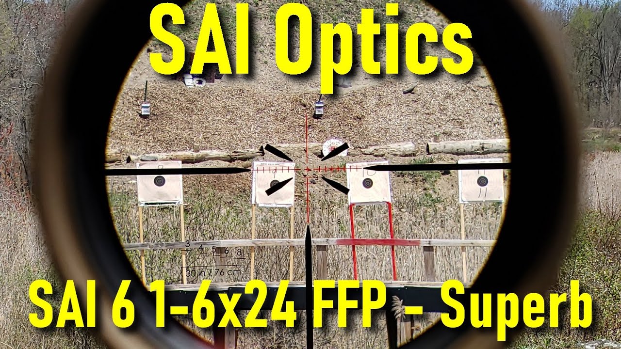 Король - SAI 6 1-6x24 FFP с прицельной сеткой RAFR - От первого лица