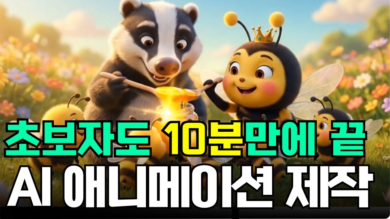 캐릭터 유지 AI애니메이션 제작 이 영상 하나로 끝내세요