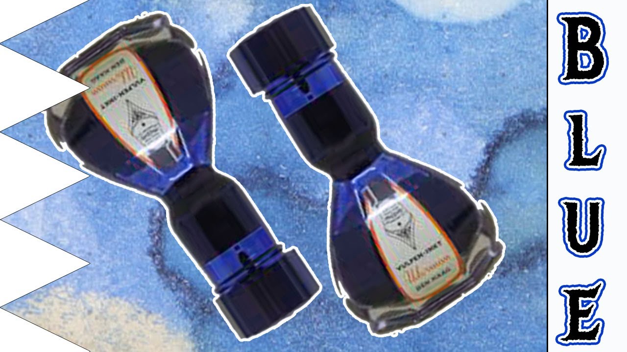 Akkerman   #00 Royal Akkerman Blue Fountain Pen Ink #fountainpenink #fountainpens