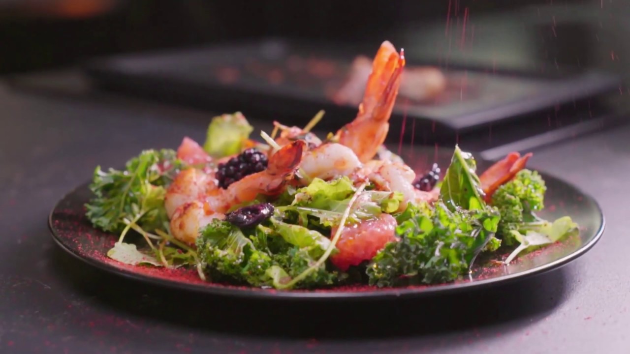 The Art of Vacuum - Shrimps with grapefruit and Umeboshi/Креветки с грейпфрутом и умебоши