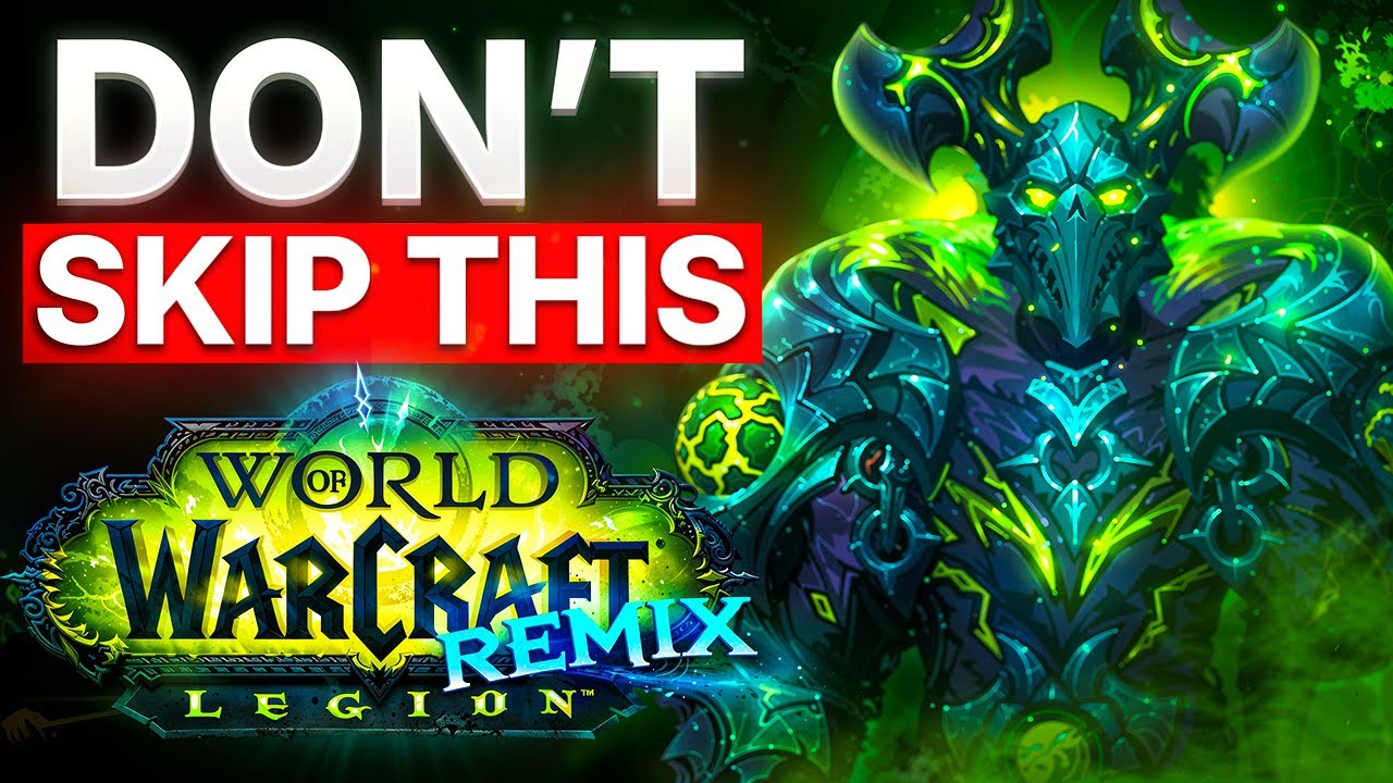 WoW Legion Remix ПОЛНОЕ руководство &ndash; старт, уровень, снаряжение и бронза