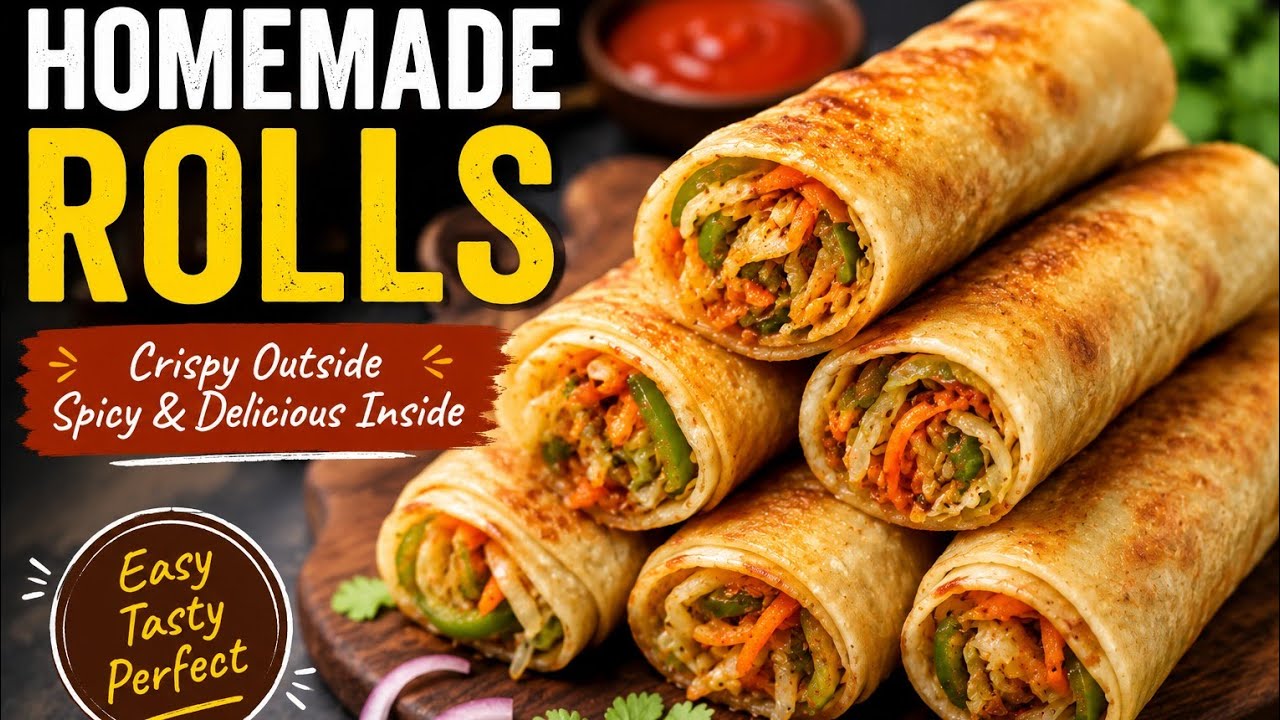 Homemade Rolls Recipe | Eid Special 🌙 Recipe | Easy & Quick Recipe By Mama's Secret Recipe 