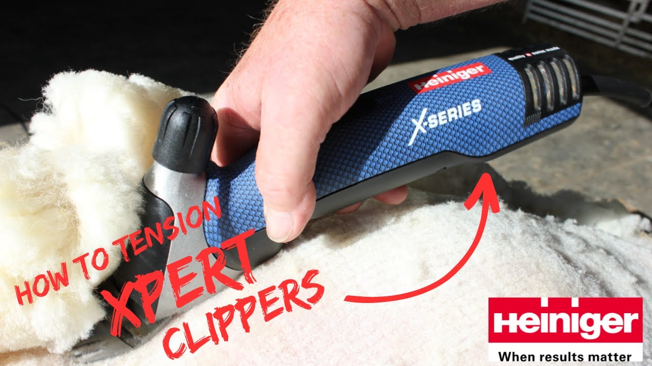 How to tension Heiniger Xpert Clippers