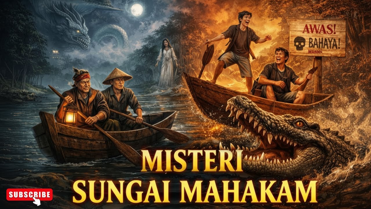 MISTERI SUNGAI MAHAKAM ‼️SUNGAI YANG TENANG NAMUN BANYAK KEJANGGALAN...😱