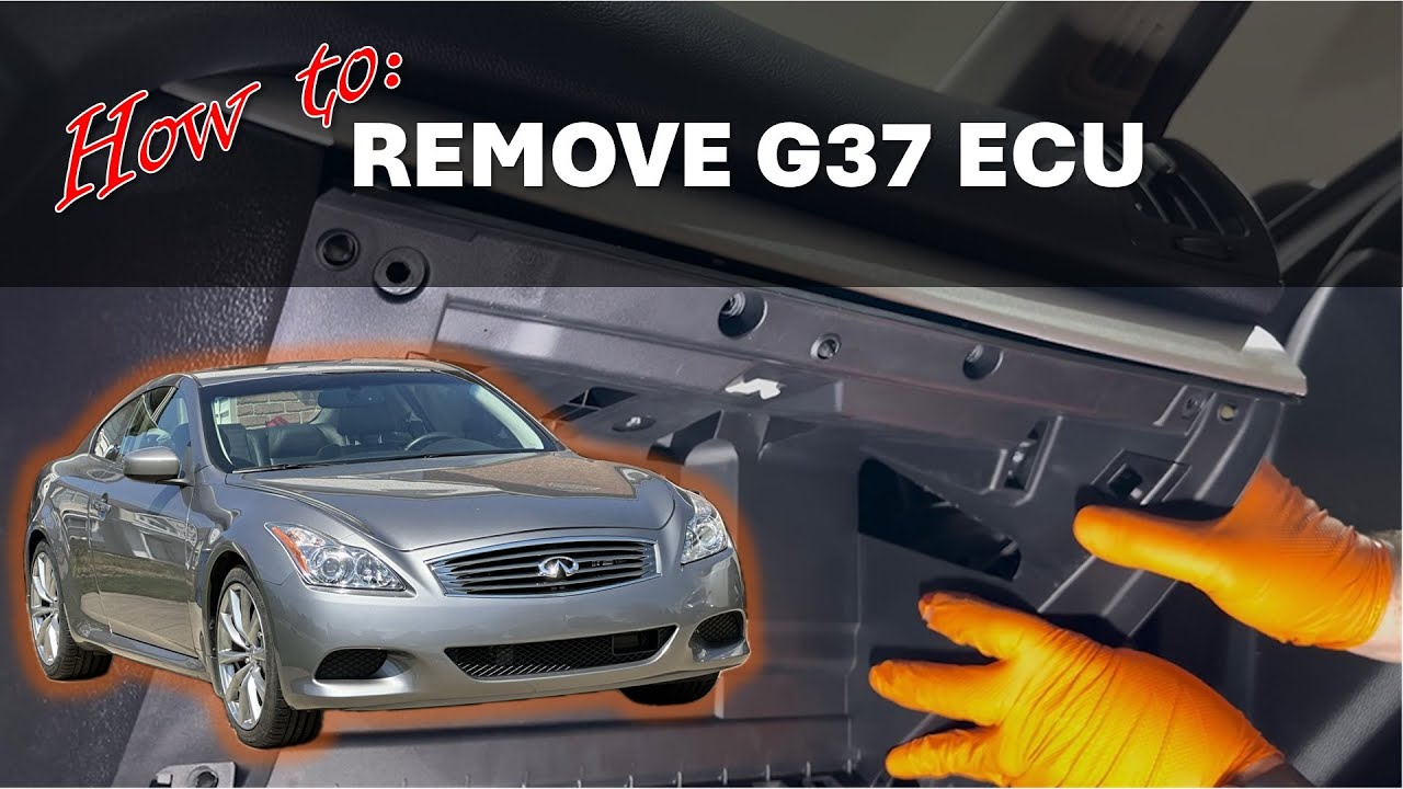 Infiniti G37 - Step-by-Step ECU Removal Guide