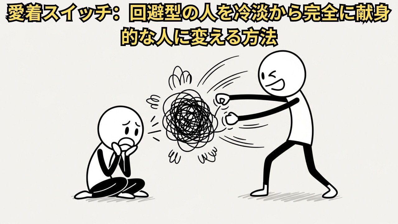 愛着スイッチ：回避型の人を冷淡から完全に献身的な人に変える方法