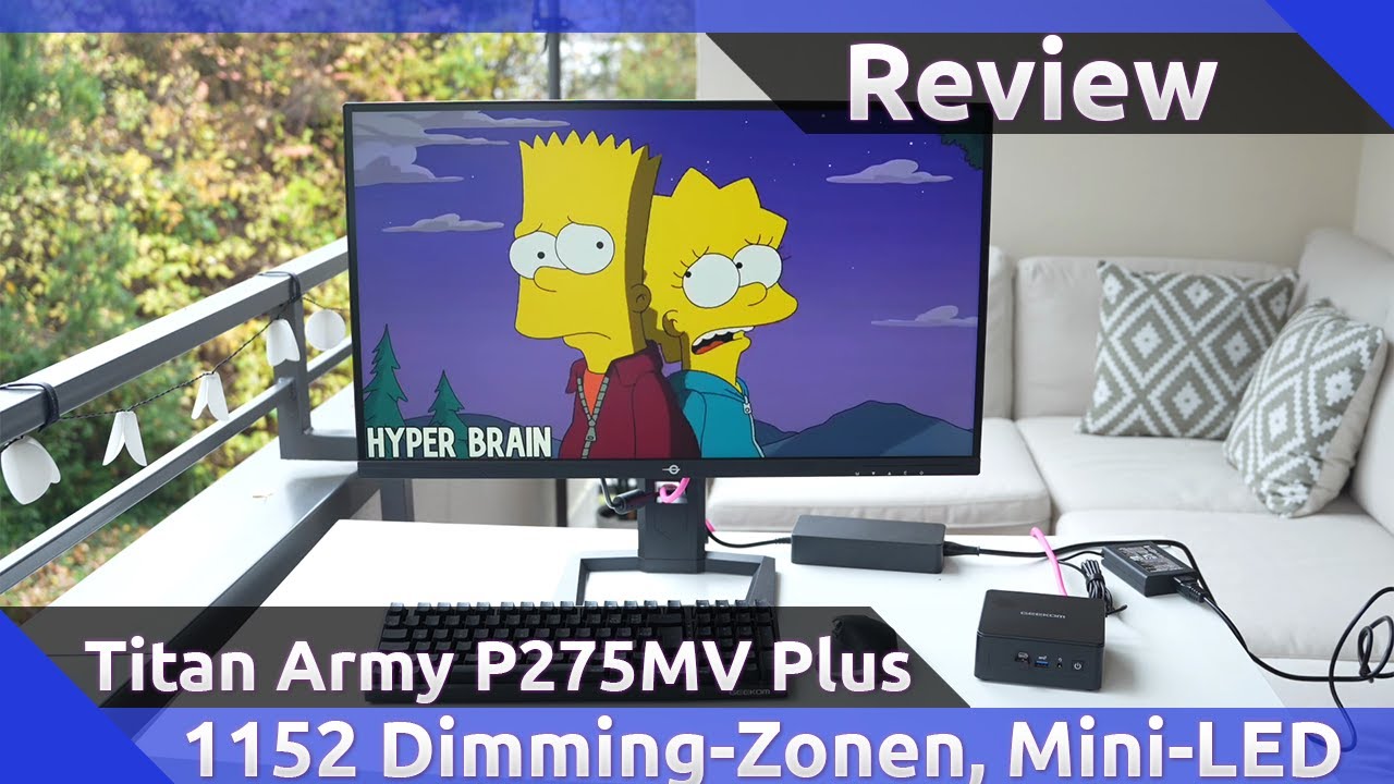 Titan Army P275MV Plus Test – Mini-LED Gaming-Monster mit 4K 160Hz & 320Hz! | Review 2025
