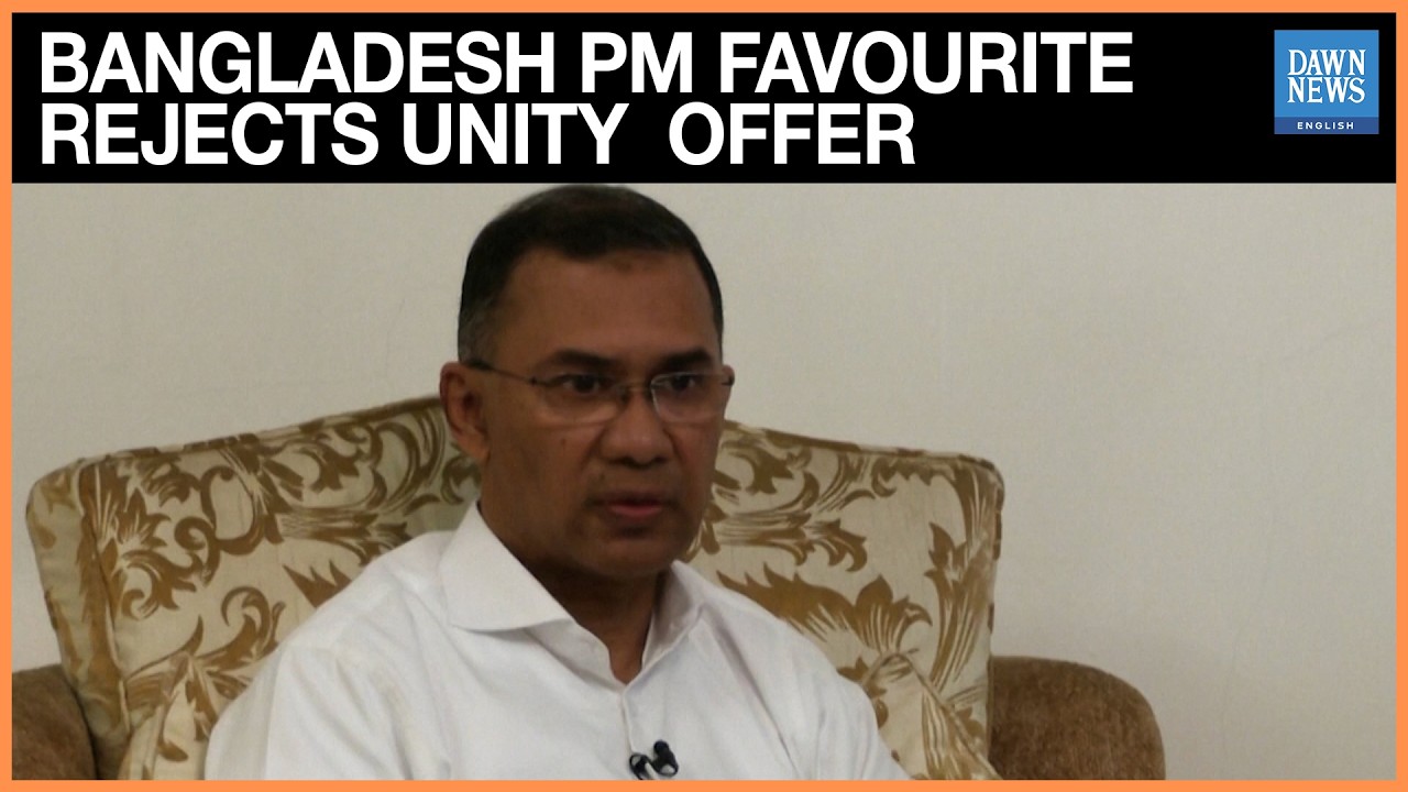 Bangladesh PM front‑runner rejects unity government offer, says his party set to win