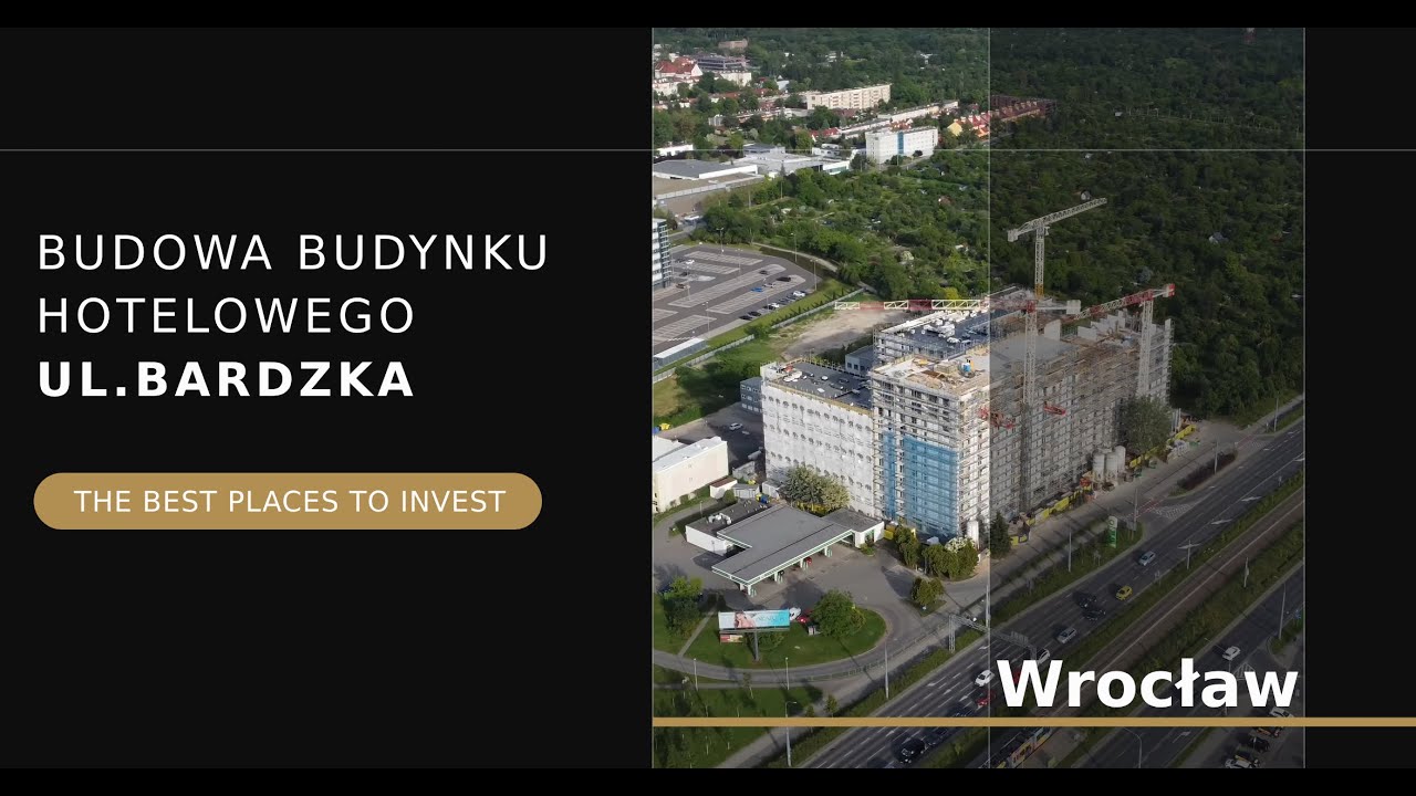 Ul.Bardzka, Budynek Hotelowy, Wrocław - Stan Budowy 01.06.2025