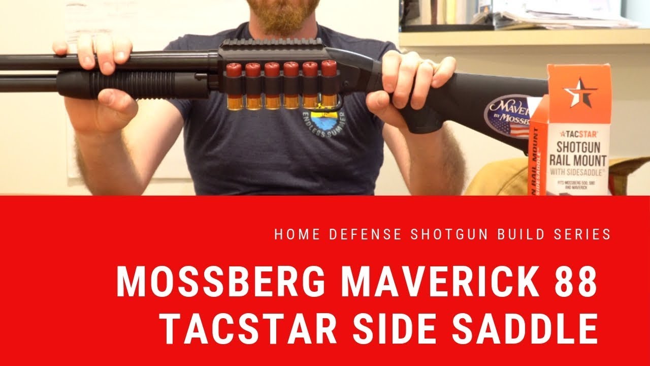 Tacstar side saddle and rail | Maverick 88 Build